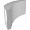 Ekena Millwork 6-in. W x 10-in. D x 10-in. H Thorton Architectural Grade PVC Knee Brace BRCP06X10X10THR - alternate 5